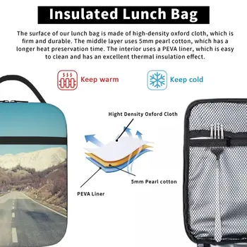 Дорожная сумка для ланча, детская коробка для ланча для пикника, Школьная сумка для ланча