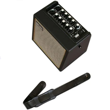 Усилитель акустической гитары COOLMUSIC BP-MINI мощностью 30 Вт, работающий от аккумулятора, динамик с перезаряжаемым эффектом реверберации, воспроизведение музыки по Bluetooth