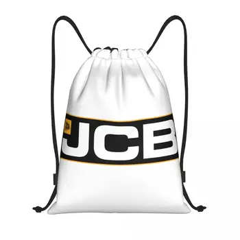 Изготовленные на заказ сумки на шнурке JCB для покупок, рюкзаки для йоги, мужские и женские спортивные сумки для спортзала