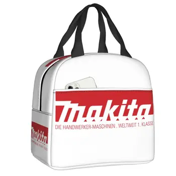 Makitas Изолированная сумка для ланча для кемпинга, путешествий, водонепроницаемый термоохладитель, коробка для Бенто, женские Детские сумки-тоут, контейнер для еды