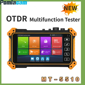 Новый Тестер OTDR 5,4-дюймовый Многофункциональный Тестер OTDR и CCTV, Комбинированный Измеритель Оптической Мощности OPM/VFL/cable Tracker MT5500/5510