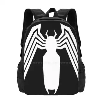 Школьный рюкзак большой емкости Alien Goo Сумки для ноутбуков Alien Movie Venom Comic Goo Symbiote