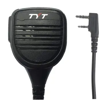 Динамик TYT Mic Микрофон для MD-380 MD-UV380 MD380 Baofeng UV-5R UV-82 Двухстороннее радио