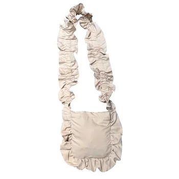 Женская холщовая повседневная сумка с деревянным краем для ушей, ретро-художественные холщовые сумки через плечо для женщин, сумки через плечо, роскошный мешок