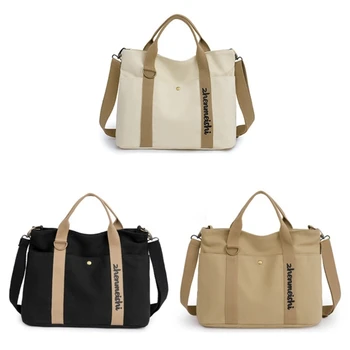 Функциональная женская сумка через плечо, стильная и удобная сумочка для работы и игр