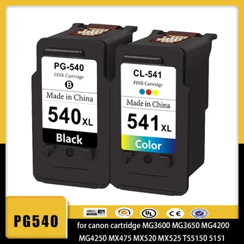 Чернильный картридж pg540 cl541, Совместимый для принтера canon pixma cartridge MG3600 MG3650 MG4200 MG4250 MX475 MX520 MX525 TS5150 5151