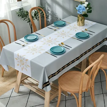 Styl skandynawski Ins kuchnia jadalnia Mantel Mesa  prostokątny stół obrus przeciwporostowy obrus biurko stolik
