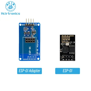 ESP8266 ESP-01 Модуль Последовательного Беспроводного Адаптера WiFi 3.3V 5V ESP01 Breakout PCB Адаптеры, Совместимые С Arduino
