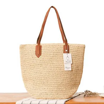 Новая женская тканая сумка из травяной вязки в этническом стиле Sen travel, пляжная сумка для отдыха, комплектация
