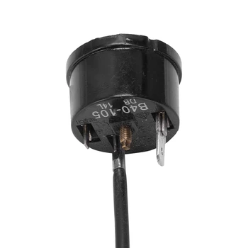 5-кратная пластиковая защита компрессора от перегрева для кондиционера мощностью 1 л.с. с проводом черного цвета