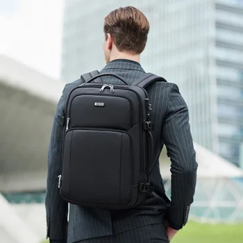 Новый высококачественный деловой рюкзак, модный мужской водонепроницаемый рюкзак, мужская многофункциональная противоугонная компьютерная сумка большой емкости