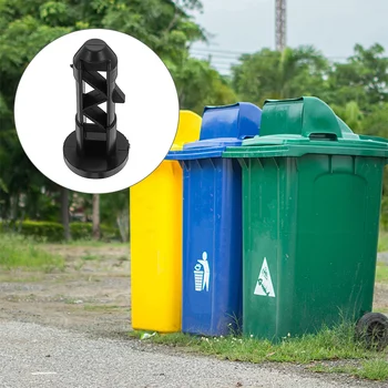 Наружные Пластиковые аксессуары для крышки мусорного бака, ведро для канализации, откидная крышка, универсальная нейлоновая защелка (6 шт.)