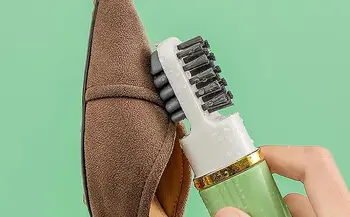 Щетка для чистки кроссовок Двусторонняя щетка для чистки белой обуви, добавляющая жидкость, чистящие средства для кроссовок для путешествий в общежитии