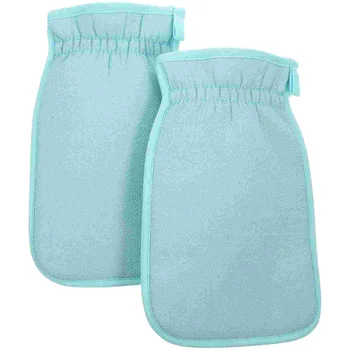 перчатки для ванны 2шт, Отшелушивающие перчатки для взрослых, Варежки для душа, Отшелушивающие Варежки для мытья посуды, полотенца для мытья посуды