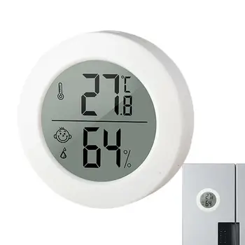 ЖК-цифровой термометр, гигрометр, часы влажности, Высокоточный монитор температуры в домашней спальне, детской комнате