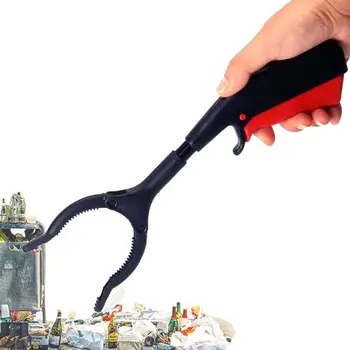 Удлинитель захвата для инструментов Ручной инструмент для сбора мусора Противоскользящий ручной захват для мусора Коготь-граббер для сбора мусора