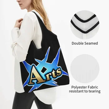 Аниме Fate Grand Order Saber Quick Star Buster FGO Arts Extra Attack Продуктовые сумки Складная Эко-сумка для покупок Моющаяся водонепроницаемая