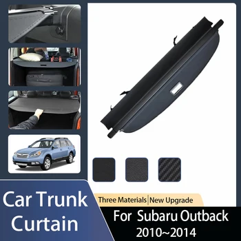 Для Subaru Outback MK4 2010 2011 ~ 2014 Автомобильные шторки заднего багажника, защитные Чехлы, Перегородка для багажника, комплект Автоаксессуаров