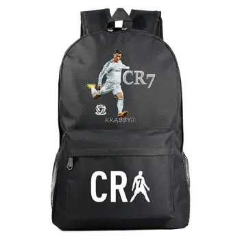 Рюкзак CR7 для детей, студентов, школьные сумки с героями мультфильмов для мальчиков и девочек, Mochila ordenador portatil