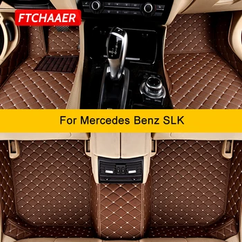 FTCHAAER Пользовательские Автомобильные Коврики Для Mercedes Benz SLK 2009-2022 Автомобильные Ковры Для Ног Coche Accessorie