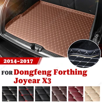 Коврик в багажник автомобиля для Dongfeng Forthing Joyear X3 2014 2015 2016 2017 Пользовательские Автомобильные Аксессуары Для украшения интерьера автомобиля