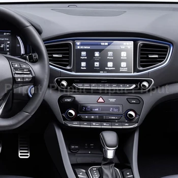 Защитная пленка из закаленного стекла для Hyundai Ioniq 2017-2019, автомобильное радио, GPS-навигация, аксессуары для интерьера