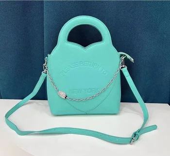 Женская брендовая дизайнерская сумка-цепочка с буквенным принтом, модная Классическая женская сумка-тоут большой емкости, сумки через плечо для покупок для женщин