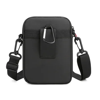 Новая мужская Оксфордская сумка с защитой от проливания, вертикальная квадратная сумка через плечо, классный пояс для занятий спортом на открытом воздухе, маленький ремень для телефона