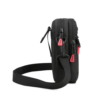 Новая мужская Оксфордская сумка с защитой от проливания, вертикальная квадратная сумка через плечо, классный пояс для занятий спортом на открытом воздухе, маленький ремень для телефона