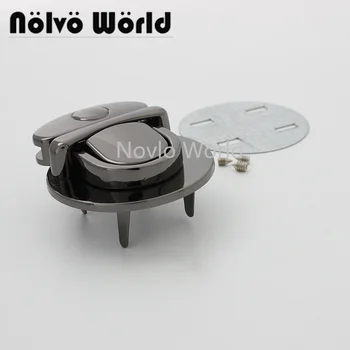 Nolvo World 2-10 штук 4 цвета 31 * 25 мм 38 * 44 мм замок для сумки оптом замок для сумки в сумке Запчасти или аксессуары