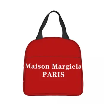 Сумка для ланча с высокой изоляцией, сумка-холодильник, контейнер для еды, M-Maison Margielas, Переносная сумка-тоут, Ланч-бокс, сумки для еды, Пляж на открытом воздухе