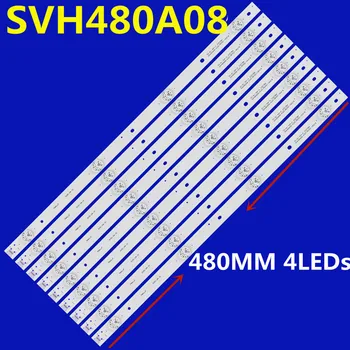 9ШТ Светодиодная Лента Подсветки для SVH480A08_4LED_REV02 LED48EC520UA LED48K300U LED48EC290N