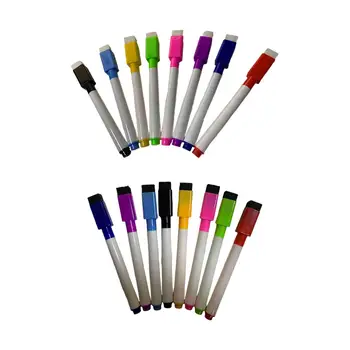 8 Штук перезаписываемых стираемых маркеров Ручка для рисования каракулей маркеры для доски