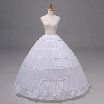 Женское свадебное бальное платье с нижней юбкой/платье принцессы трапециевидной формы, нижняя юбка Trajes De Novia, съемный шлейф
