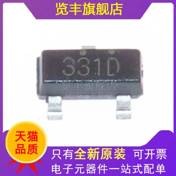 NDS331N Совершенно новый оригинальный полевой транзистор SMD SOT-23 MOS с шелкотрафаретной печатью: 331 N-канал
