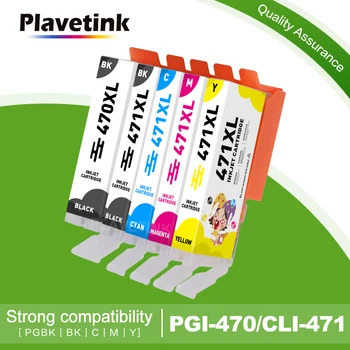 Plavetink PGI 470 471 Для Canon TS5040 TS6040 TS 5040 TS 6040 Чернильный Картридж Принтера PIxma 5 Цветных Совместимых Картриджей PGI470