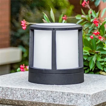 Уличный современный светильник AFRA, светодиодный Водонепроницаемый настенный светильник на стойке IP65, светильники для домашнего сада