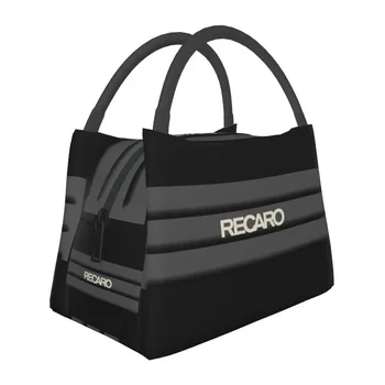 Сумка для ланча с логотипом Recaros на заказ Для мужчин и женщин, теплый Кулер, Изолированный Ланч-бокс для офисных поездок