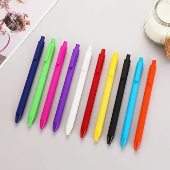 150шт офисная пишущая пластиковая шариковая ручка Macaron, многоцветная шариковая ручка, пишущая плавно, Подходит для учебы в офисе