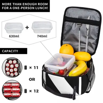Термосумка Eminem Lunch Tote, детская сумка для ланча, женские пакеты для ланча
