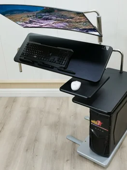 Прикроватный компьютерный стол, стол для сидения-подставки, ленивый стол