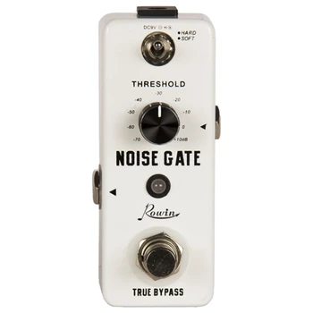 Гитарный педальный эффект Noise Gate Эффект шумоподавления для электрогитары В режимах Hard Soft