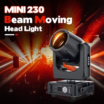 Hi Mini 230W Moving Head Beam Light Stage RGBW LED Strobe Pattern DMX Control для DJ Disco Party Club