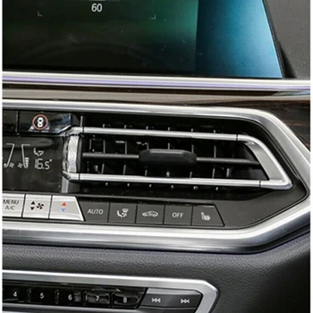 1 Комплект Ремкомплекта центральной правой решетки вентиляционного отверстия кондиционера, зажим для выхода, подходит для BMW G05 X5 G06 X6 G07 X7 2021 2020